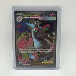 Mega Charizard X EX Ultra Rare Full Art Holo Pokemon Card 109/094 PFL - Image 1