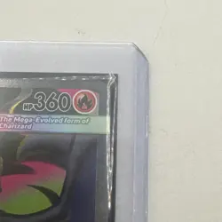 Mega Charizard X EX Ultra Rare Full Art Holo Pokemon Card 109/094 PFL - Image 3