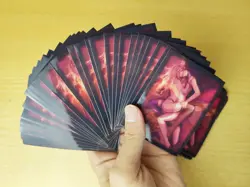 60 PCS/Set Chandra Matt Scrub Colorful Backs MTG Cards Sleeves Protector for TCG - Image 4