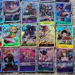 Bandai One Piece Card Game Japanese Foil Character 30-Card Bulk SR Lot - Image 5