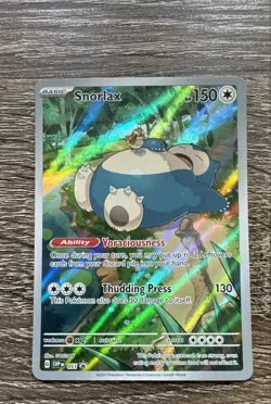 Snorlax 051 Sv: Scarlet & Violet Promo Cards Holo - Image 1