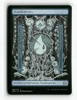 Island (268) - Full Art Phyrexia: All Will Be One - Image 1