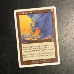 Wizards of the Coast Howling Mine Colorless Artifact Rare 7th Edition Dana Knut… - Image 1