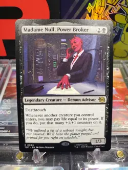 Madame Null Power Broker 0066 Rare Non Foil Demon Advisor MTG TMNT - Image 1