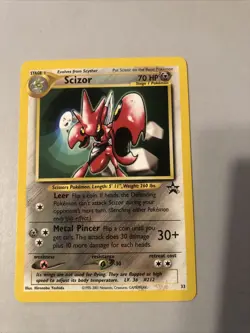 Vintage Pokemon Scizor Promo LP WOTC - Image 1