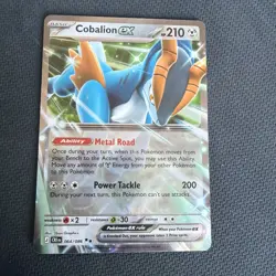Pokemon TCG Cobalion ex Chaos Rising 064/086 Card ENGLISH - Image 1