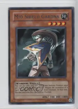R - Mid Shield Gardna YuGiOh The Lost Millenium #TLM-EN024 2005 READ - Image 1