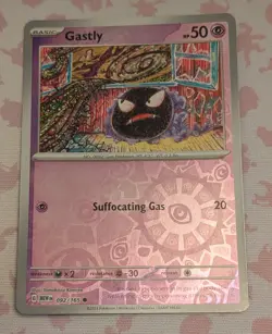 Pokemon - Gastly 092/165 - Scarlet & Violet 151 - Reverse Holo - Near Mint - Image 1