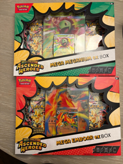 Pokemon TCG: Mega Evolutions Ascended Heroes Mega Ex Box Lot Of 2 Sealed. - Image 1