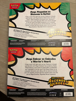 Pokemon TCG: Mega Evolutions Ascended Heroes Mega Ex Box Lot Of 2 Sealed. - Image 2