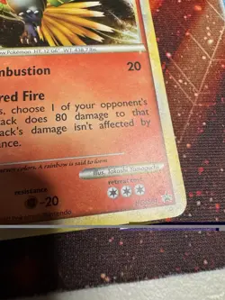 Ho-Oh #HGSS01 Pokemon TCG Heartgold Soulsilver Black Star Promo MP - Image 3