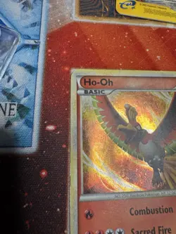 Ho-Oh #HGSS01 Pokemon TCG Heartgold Soulsilver Black Star Promo MP - Image 5
