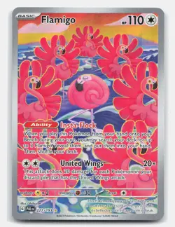 Flamigo 227/193 Illustration Rare Paldea Evolved Pokemon Near Mint - Image 1