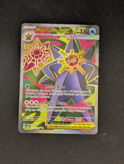 Pokemon TCG Mega Starmie ex 102/088 Perfect Order - Image 1