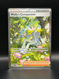Pokemon ME01: Mega Evolution #186/132 Holo Wally's Compassion - Image 1