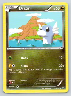 Pokemon Dratini XY - Roaring Skies ROS 49/108 LP - Image 1