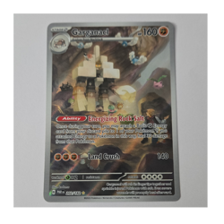 Pokemon TCG Garganacl 202/182 SV04 Paradox Rift IR Holo Eng 2023 160HP - Image 1