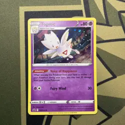 Togetic SWSH276 Holo Sword & Shield Promo Pokemon TCG Near Mint - Image 1