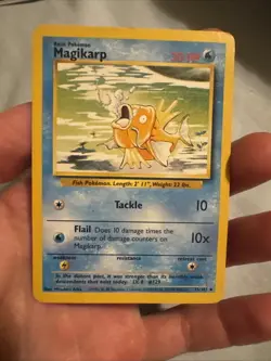 Magikarp - 35/102 - Uncommon - Unlimited Edition - Base Set #35/102 Pokemon HP - Image 1