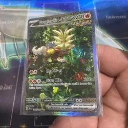 Pokemon Gouging Fire ex 204/162 : Temporal Forces Holo SIR TCG NM - Image 3