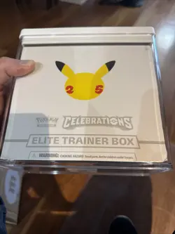 Pokemon TCG Celebrations 25th Elite Trainer Box New Sealed In Protective Case - Image 1