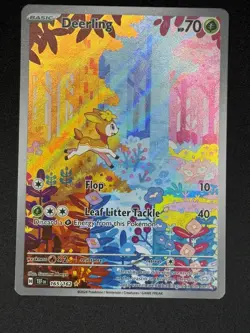 Pokemon TCG Deerling 165/162 Temporal Forces | Illustration Rare | NM/M - Image 1