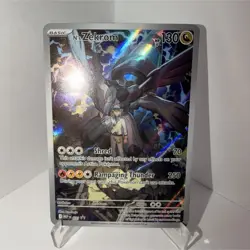 Pokemon TCG N's Zekrom MEP 031 Promo Holo 130 HP Basic Dragon English 2025 - Image 1