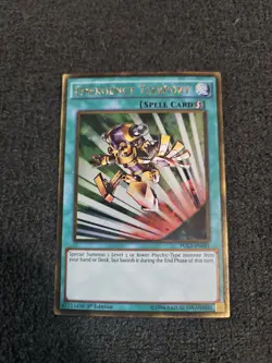 Yugioh Emergency Teleport - PGL3-EN081 - 1st Ed Gold Rare - Image 1