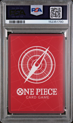 2025 ONE PIECE PROMOS PSA MAGAZINE EXCLUSIVE #001 SHANKS PSA 10 GEM MINT - Image 2
