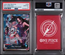 One Piec Boa Hancock OP07-038 - PSA 10 Gem Mint Magazine Exclusive - Image 3
