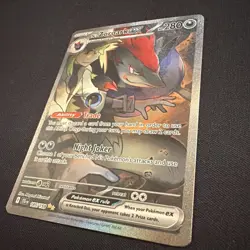 N’s Zoroark ex 185/159 IR Journey Together Full Art Pokemon Card NM - Image 3