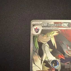 N’s Zoroark ex 185/159 IR Journey Together Full Art Pokemon Card NM - Image 4