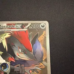 N’s Zoroark ex 185/159 IR Journey Together Full Art Pokemon Card NM - Image 5