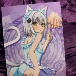 Koneko Tojo HIGH SCHOOL DXD Dress Up Anime Waifu Matte Foil Girl Card Maid - Image 2