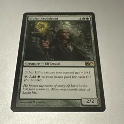 Elvish Archdruid - Magic the Gathering - 2012 M12 - NM - #172 - Buy 3 Get 2 Free - Image 1