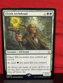 Elvish Archdruid - Near Mint - Foundations - Magic the Gathering - Image 1