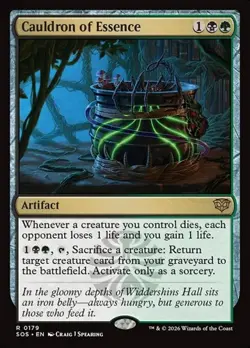 Cauldron of Essence - Foil SOS NM MTG - Image 1