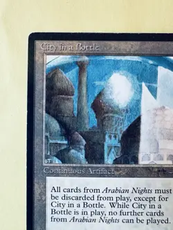 Magic: The Gathering City in a Bottle Continuous Artifact Arabian Nights MTG - Image 2