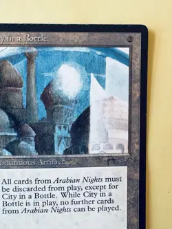 Magic: The Gathering City in a Bottle Continuous Artifact Arabian Nights MTG - Image 3