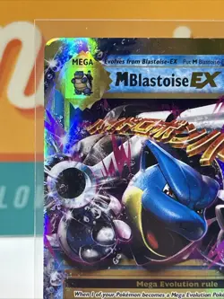 M Blastoise EX #22 Ultra Rare Pokemon TCG 2016 XY Evolutions Mega HP - Image 4