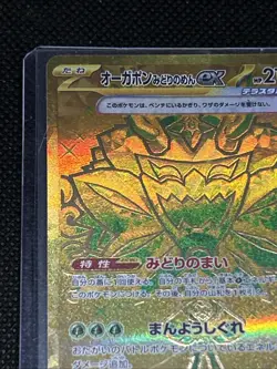 Pokemon Japanese Terastal Festival Teal Mask Ogerpon Ex 234/187 UR Gold - Image 2