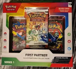 Pokemon TCG First Partner Illustration Collection Box Series 1 |BRAND NEW SEALED - Image 1