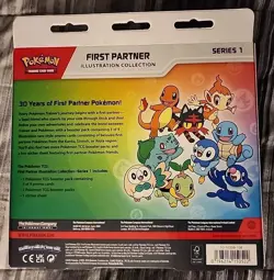 Pokemon TCG First Partner Illustration Collection Box Series 1 |BRAND NEW SEALED - Image 2