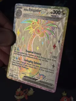 Pokemon Cards Alolan Exeggutor ex 225/191 Secret Rare Surging Sparks - (NM) - Image 3