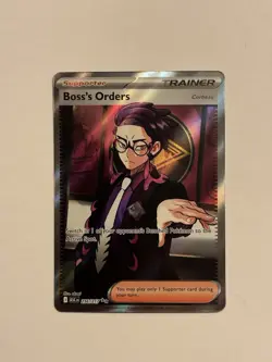 Boss’s Orders 256/217 Ultra Rare Full Art Pokemon TCG Ascended Heroes NM - Image 1