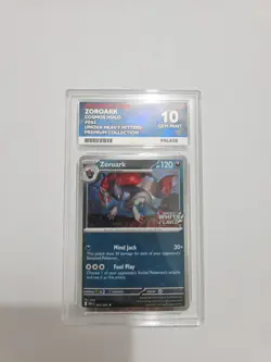 ACE 10 Zoroark 062/086 White Flare Stamped Cosmos Holo Promo - Pokemon TCG - Image 1