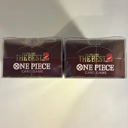 ONE PIECE Card Game PREMIUM THE BEST PRB-02 x 2 Booster Box JAPAN NEW - Image 5
