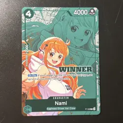Nami (Winner Pack 2026 Vol. 2) OP-PR P-102 Foil PR NM One Piece Promotion Cards - Image 1