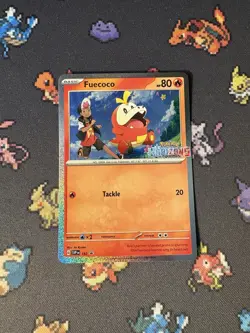 Pokemon Cards Fuecoco SVP192 Horizons STAMPED Promo - (NM) - Image 1