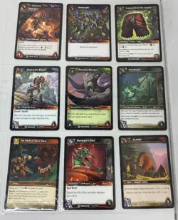 World of Warcraft TCG Holos/Rares Massive #216 Card Lot !!! Ungraded But Mint !! - Image 5